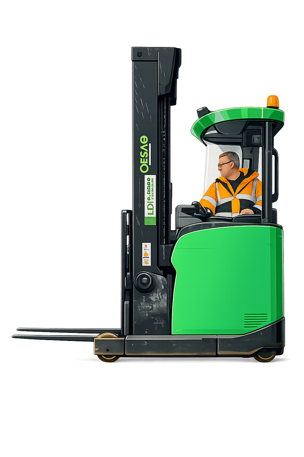Reach Truck new reach clean icon